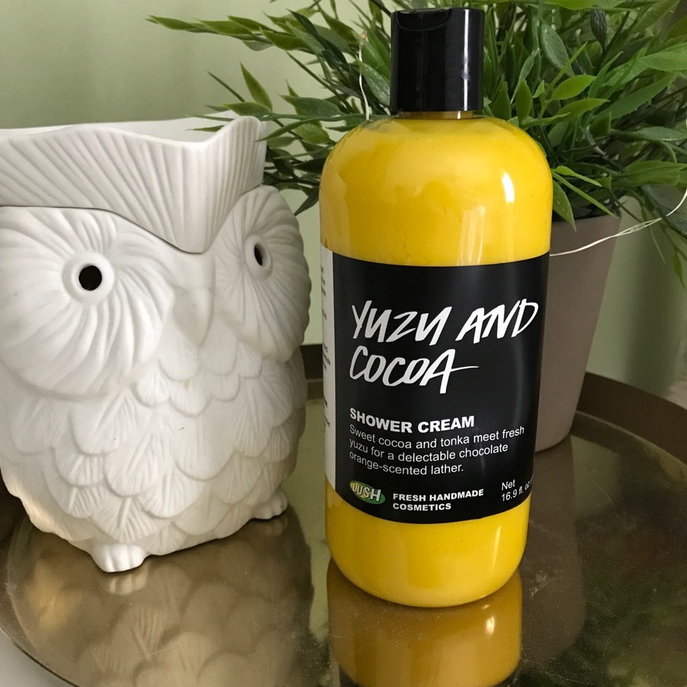 NEW BIG Lush Yuzu & Cocoa Shower Cream Sealed!